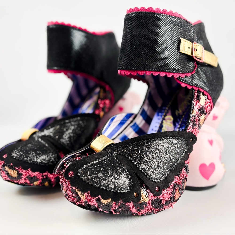 Irregular Choice So Hippo Heels – Size 38 / UK 5 – Pink Hippo Character Heel - Picture 9 of 9